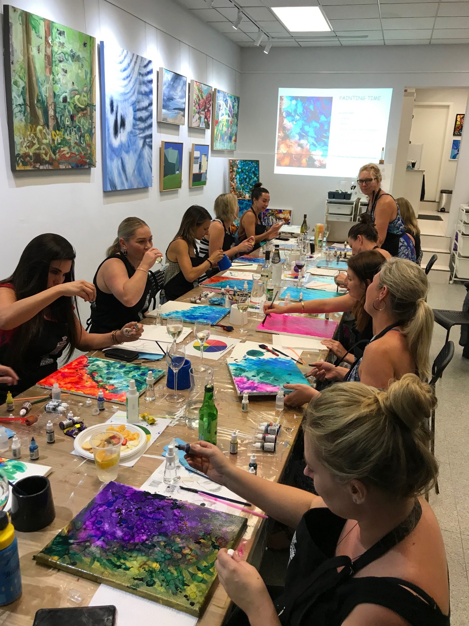 Painting & Fine Art Classes For Adults – Julie Peadon Art